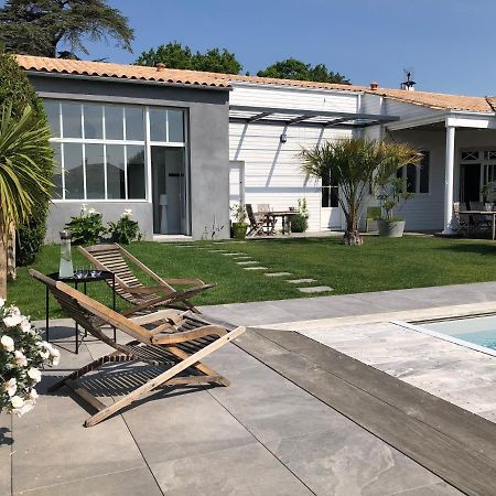 Maison M, Chambre Privee Acces Jardin Piscine Et Jacuzzi Pres De La Rochelle La Rochelle  Exterior foto